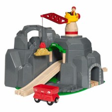 BRIO Plateforme Grue Et Tunnels Multifonctions, Chemin De Fer, 33889