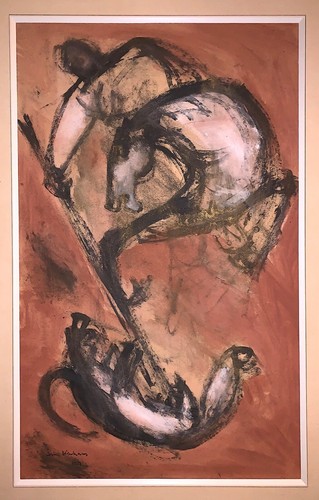Ervin neuhaus encre gouache - neuhaus,