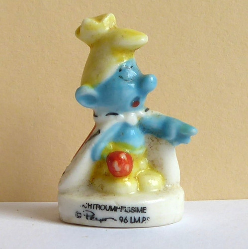 Fève les schtroumpfs 1997 - schtroumpfs,
