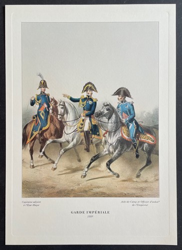 Garde impériale 1809 - , gravure