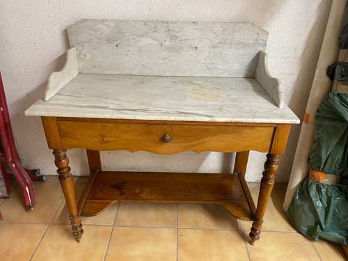 Ancienne table toilette - table, de
