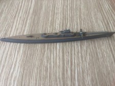 MAQUETTE BATEAU DE GUERRE SECONDE GUERRE MONDIALE RARE