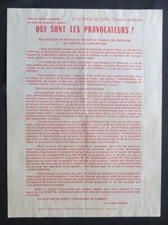 Affiche originale mai 68 QUI