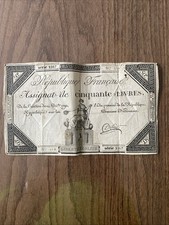 Assignat De 50 Livres 