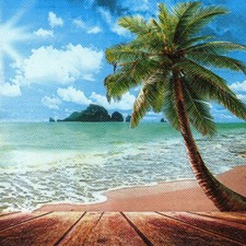 SERVIETTES EN PAPIER OCEAN MER