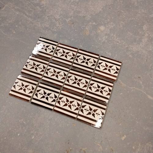 Anciens carreaux frises 11cm - carreaux,