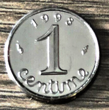 FRANCE 1993 _ 1 Centimes Epi