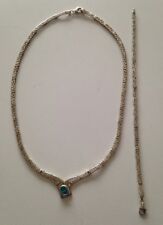 Parure collier bracelet en