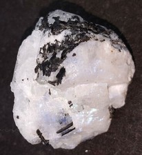 Pierre de lune naturelle 218,58 ct pierre précieuse en vrac certifiée non cha...