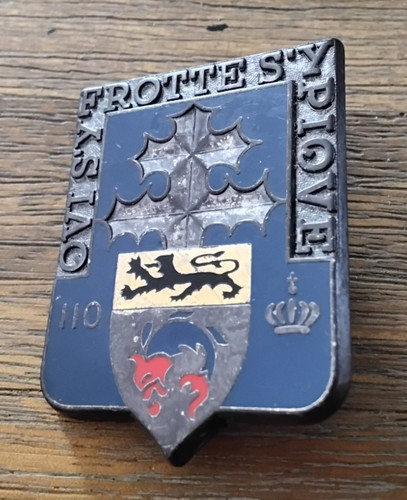 Insigne militaire 110èm - insigne,