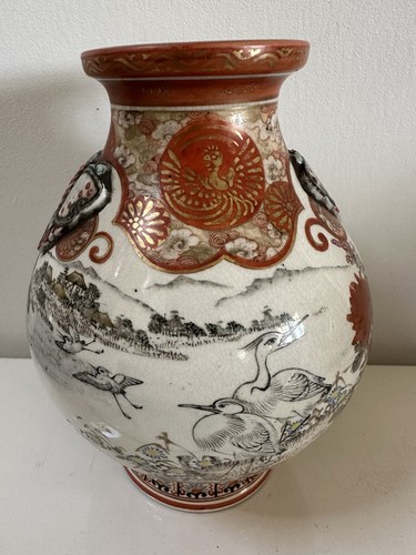 Vase japonais meiji - vase, fin