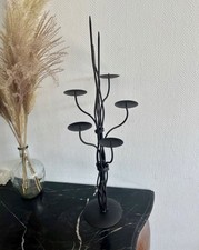 Porte Bougies en Fer Forgé - 5 Porte Bougies - Design