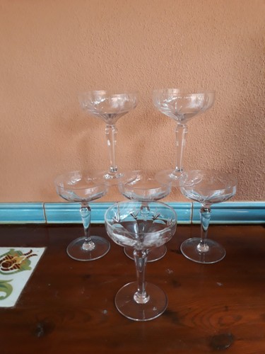Lot coupes champagne verre - lot,