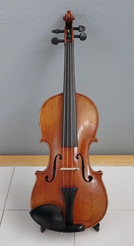 Restored antique violin - restored,