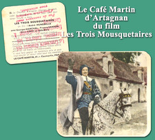 Le Café Martin, image n° 25 d’Artagnan tirée du film les Trois Mousquetaires
