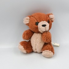 Doudou peluche ours marron