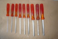 Lot 9 Clés Tournevis Emmanchée Facom Isoryl Série N°94 Tube Exagonale 