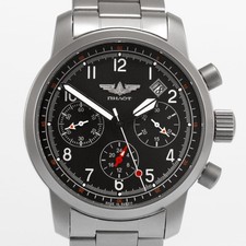 Pilot Sokol | Poljot 31681 Chronographe Mécanique Russe D'Aviation Saphir