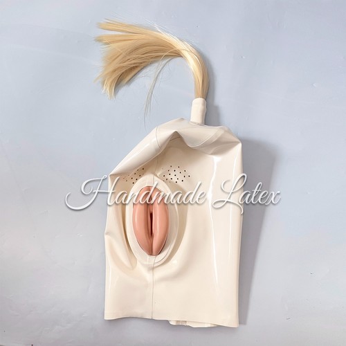 Latex hood vaginal face rubber - hood,