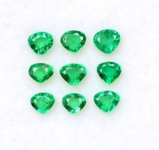 Émeraude Naturel Poire Coupe