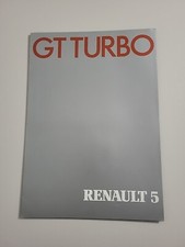 Catalogue Renault 5 GT TURBO Allemagne 04/85