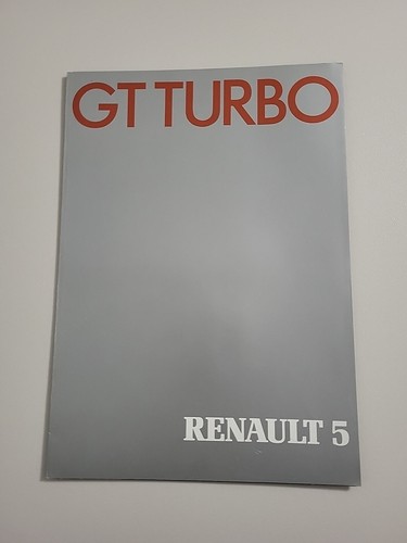 Catalogue renault turbo - catalogue,