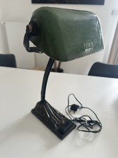 G. Main ed Niam  Lampe de bureau moderniste Lampe de notaire  banquier Art déco 