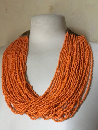 Collier multirangs perles - , de