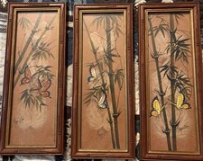 Set of 3 Antique Asian Mixed