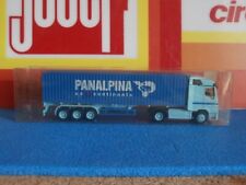 SEMI REMORQUE PANALPINA TRACTEUR MERCEDES BENZ ACTROS HONGWELL 1/87ème