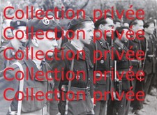 ww2 Photo Rennes Milice Bretagne Darnand Vichy Pétain PPF Police GMR Gendarmerie