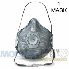1 X MOLDEX Respiratoire Masque FFP2V Protection Avec Ventex Valvule