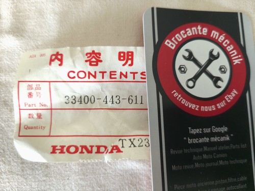 Clignoteur avant droit honda - droit,