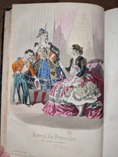 livre ancien-Le journal des demoiselles , année 1866 ( 34 ème année )