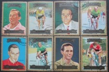 MANAMA 8 timbres coureurs