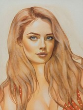 ORIGINAL DRAWING DESSIN NU