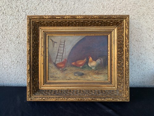 Tableau poules dans - de,
