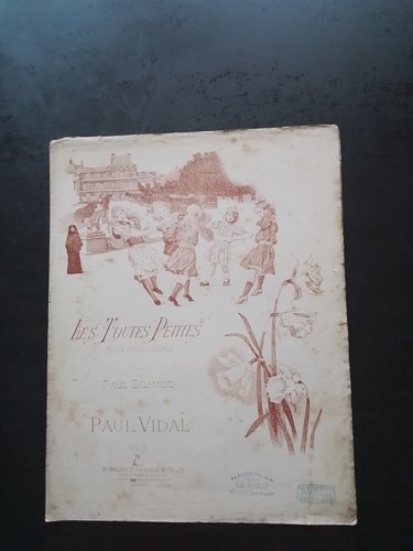 Partition ancienne piano - partition, &