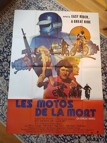 Affiche 1979 les motos - affiche,