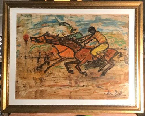 Rare sujet figuratif edgar - ,