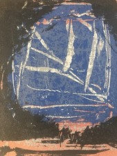 Gravure Lithographie Monique