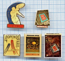 Lot 5 Pin's Open de Tennis