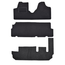Tapis De Sol Velours Sur Mesure Pour Citroen Jumpy Ll 2007-2016 3-Pcs