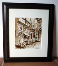 Aquarelle orientaliste –