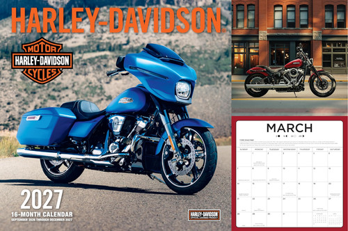 Calendar 2027 harley - calendar,