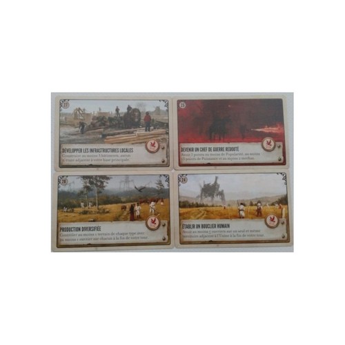 Scythe cartes objectifs - -,