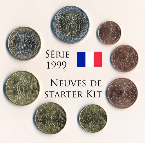 Série euro france 1999 1ct - série,