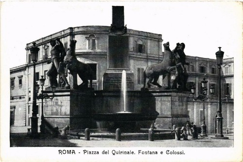 Cpa roma piazza - roma,