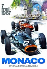 AFFICHE   POSTER    MONACO