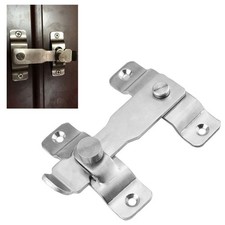 Serrure à boulon de porte en acier inoxydable pour porte forte et sécurité de